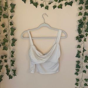 reformation jeans white anine top